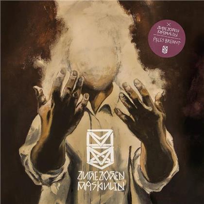 Zugezogen Maskulin - Alles Brennt - Limited Edition & T-Shirt L, Textheft, Sticker