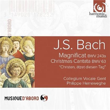 Johann Sebastian Bach (1685-1750), Philippe Herreweghe & Collegium Vocale Gent - Magnificat Bwv 243a (Version Originale)
