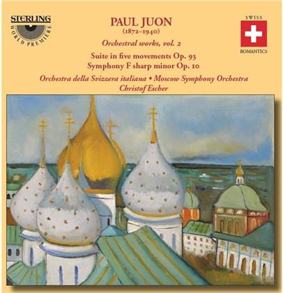 Paul Juon (1872-1940), Christof Escher, Orchestra Della Svizzera Italiana & Moscow Symphony Orchestra - Orchestral Works, Vol. 2