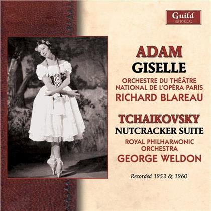 Adolphe Adam (1803-1856), Peter Iljitsch Tschaikowsky (1840-1893), Richard Blareau, George Weldon, … - Giselle 1.07.1953, Nutcracker Suite 1960