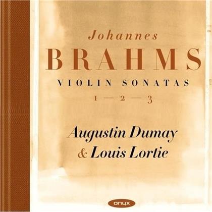 Johannes Brahms (1833-1897), Augustin Dumay & Louis Lortie - Violin Sonatas 1 - 2 - 3
