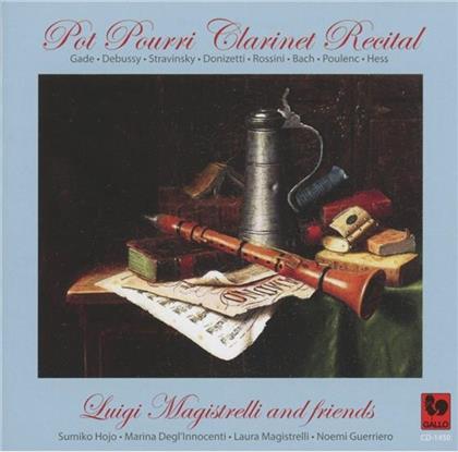 Luigi Magistrelli, Sumiko Hojo, Marina Degl'Innocenti, Laura Magistrelli, Noemi Guerriero, … - Pot Pourri Clarinet Recital - Luigi Magistrelli And Friends