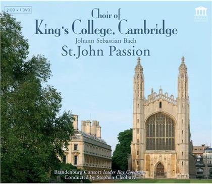 Roy Goodman, John Mark Ainsley, Stephen Richardson, Stephen Varcoe, Johann Christian Bach (1735-1782), … - Johannes-Passion - St. John Passion (3 CDs)
