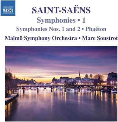 Camille Saint-Saëns (1835-1921), Marc Soustrot & Malmö Symphony Orchestra - Symphonies No. 1 + 2, Phaeton