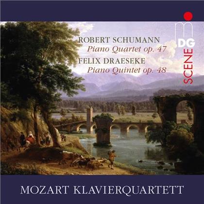 Mozart Klavierquartett, Robert Schumann (1810-1856) & Felix Draeseke (1835-1913) - Quartet op. 47, Quintet op. 48