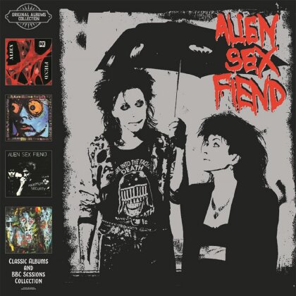 Alien Sex Fiend - Classic Albums & BBC Sessions Collections (4 CDs)