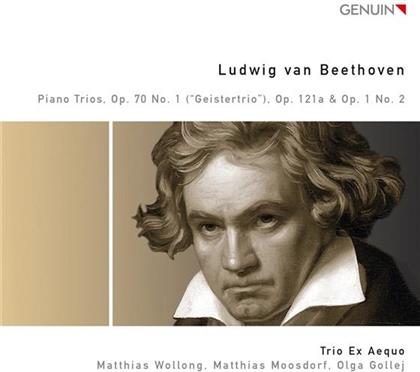 Trio Ex Aequo, Matthias Moosdorf, Olga Gollej, Ludwig van Beethoven (1770-1827) & Matthias Wollong - Piano Trios op. 70 No. 1, Op. 121 a & Op. 1 No.2