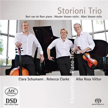 Storioni Trio, Clara Schumann, Rebecca Clarke (1886-1979) & Alba Rosa Vietor - Klaviertrios (Hybrid SACD)