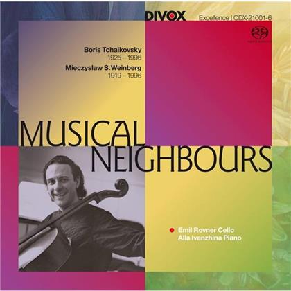 Mieczyslaw Weinberg (1919-1996), Peter Iljitsch Tschaikowsky (1840-1893), Emil Rovner & Alla Ivanzhina - Musical Neighbours (SACD)