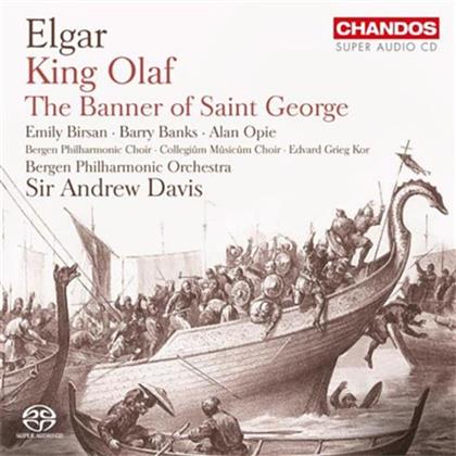 Emily Birsan, Barry Banks, Alan Opie, Sir Edward Elgar (1857-1934), Sir Andrew Davis, … - King Olaf / Banner Of St George (2 Hybrid SACDs)