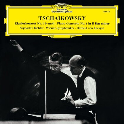 Peter Iljitsch Tschaikowsky (1840-1893), Herbert von Karajan, Sviatoslav Richter & Wiener Symphoniker - Klavierkonzerte Nr. 1 b-moll - Piano Concerto No.1 B Flat Minor (LP + Digital Copy)