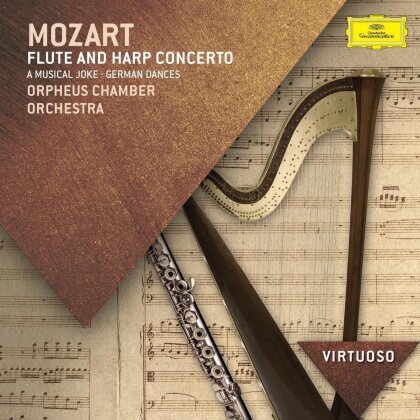 Orpheus Chamber Orchestra & Wolfgang Amadeus Mozart (1756-1791) - Flute & Harp Concerto, A Musical Joke, German Dances - Virtuoso