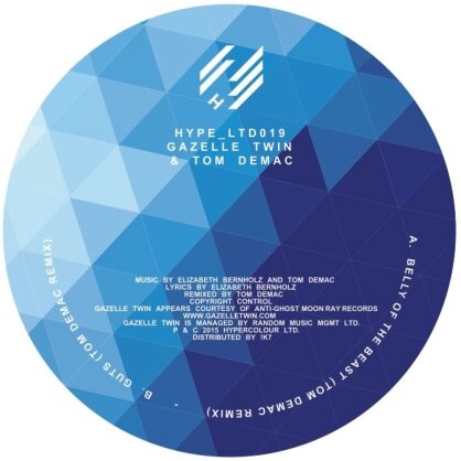 Gazelle Twin & Tom Demac - Belly Of The Beast / Guts - Remixes (12" Maxi)