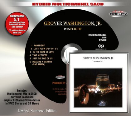 Grover Jr Washington - Winelight (Édition Limitée, SACD)