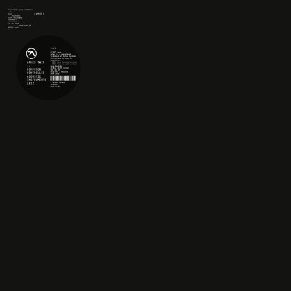 Aphex Twin - Computer Controlled Acoustic Instrumentals Pt. 2 EP (12" Maxi)