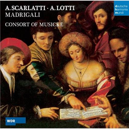 The Consort Of Musicke, Domenico Scarlatti (1685-1757) & Antonio Lotti (1667-1740) - Madrigali