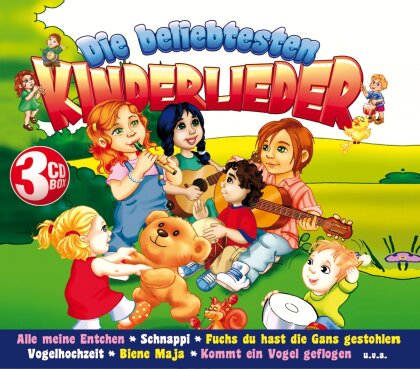 Die Beliebtesten Kinderlieder - Various - Euro Trend (3 CDs)