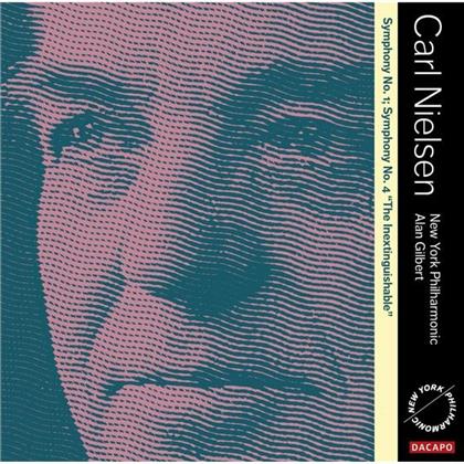 Carl August Nielsen (1865-1931), Alan Gilbert & New York Philharmonic - Sinfonien 1+4 (SACD)