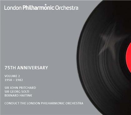 The London Philharmonic Orchestra, Sir John Pritchard, Sir Georg Solti & Bernard Haitink - Lpo 75th Anniversary Vol.2 - 1958-1982 (4 CD)