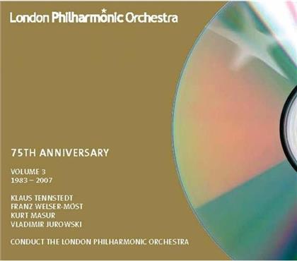 The London Philharmonic Orchestra, Klaus Tennstedt, Franz Welser-Möst, Kurt Masur & Vladimir Jurowski (1915-1972) - Lpo 75th Anniversary Vol.3 - 1983-2007 (4 CDs)