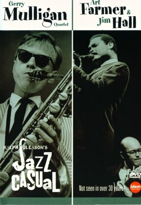Gerry Mulligan Quartett, Art Farmer & Jim Hall - Jazz casual (n/b)