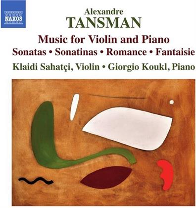 Giorgio Koukl & Alexandre Tansman (1897-1986) - Music For Violin And Piano