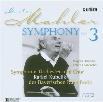 Gustav Mahler (1860-1911), Rafael Kubelik & Bavarian Radio Symphony Orchestra - Symphony No. 3 - München 1967