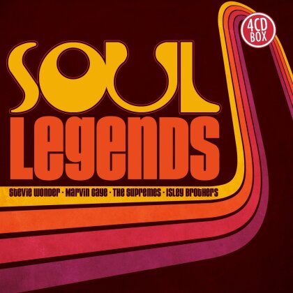 Soul Legends - Various - Zyx Records (4 CDs)