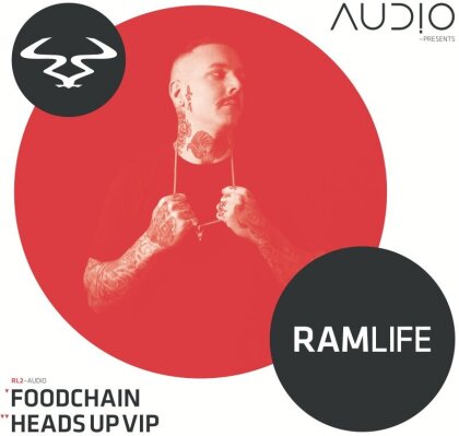 Audio - Foodchain / Heads Up VIP - Red Vinyl (Colored, 12" Maxi)