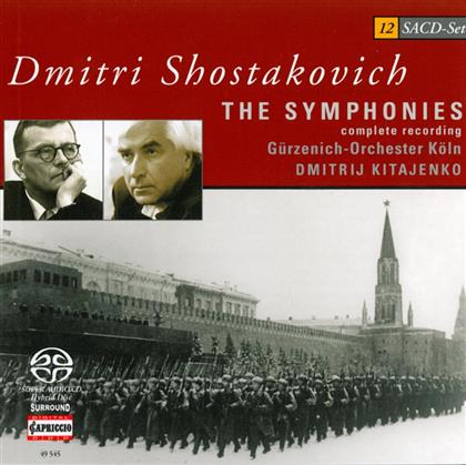Dmitri Kitajenko & Dimitri Schostakowitsch (1906-1975) - Sämtliche Sinfonien (12 SACDs)