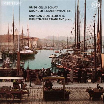 Brantelid, Hadland, Edvard Grieg (1843-1907) & Percy Grainger - Werke Für Cello & Klavier (SACD)