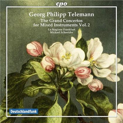 Georg Philipp Telemann (1681-1767), Michael Schneider & La Stagione Frankfurt - The Grand Concertos For Mixed Instruments Volume 2
