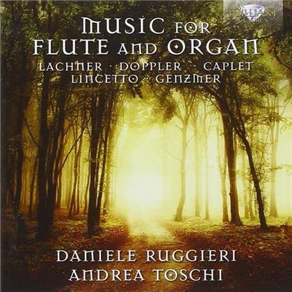 Johann Peter Emilius Hartmann 1805-1900, Franz Lachner (1803-1890), Johannes Donjon (1839-1912), Franz Doppler (1821-1883), Hans Hiller 1873-1938, … - Musik Für Flöte Und Orgel - Music For Flute And Organ