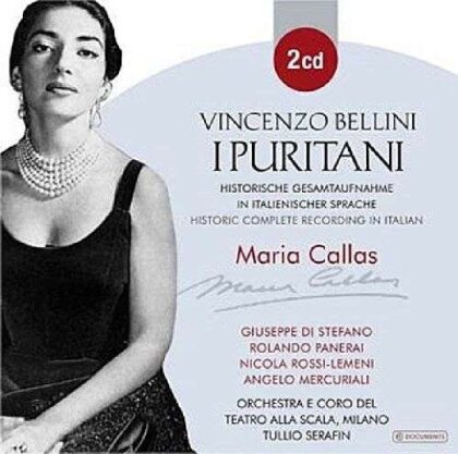 Vincenzo Bellini (1801-1835), Tullio Serafin, Maria Callas, Aurora Cattelani, … - I Puritani - 1953 (2 CDs)