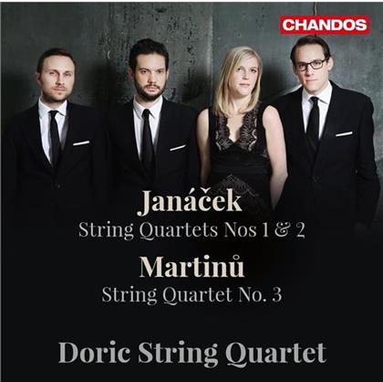 Doric String Quartet, Leos Janácek (1854-1928) & Bohuslav Martinu (1890-1959) - Streichquartette
