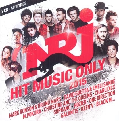 Nrj Hit Music Only - Various 2015 (2 CDs + DVD)