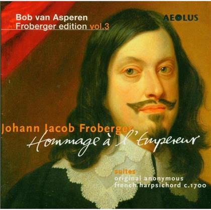 Johann-Jakob Froberger (1616-1667) & Bob van Asperen - Allemande Courante In G-Dur, Gigue In D- (2 CD)