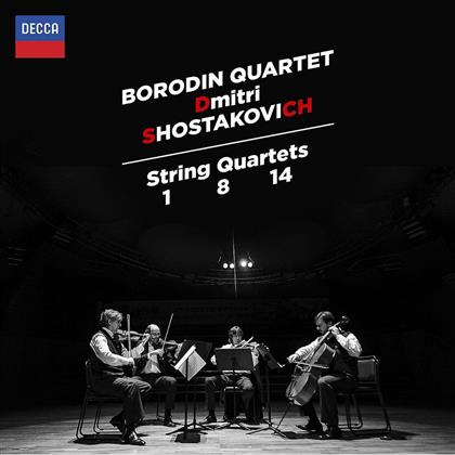 Borodin Quartet & Dimitri Schostakowitsch (1906-1975) - String Quartets Nos. 1,8 & 14