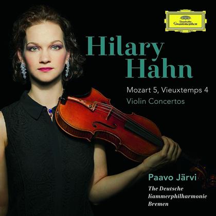 Wolfgang Amadeus Mozart (1756-1791), Henri Vieuxtemps (1820-1881), Paavo Järvi, Hilary Hahn & Deutsche Kammerphilharmonie Bremen - Violin Concertos