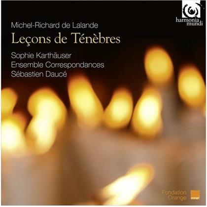 Sophie Karthäuser, Ensemble Correspondances, Michel-Richard de Lalande (1657-1726) & Sebastain Dauce - Leçons De Ténèbres