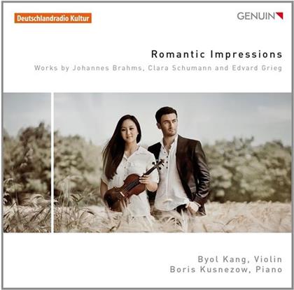 Johannes Brahms (1833-1897), Clara Schumann, Edvard Grieg (1843-1907), Byol Kang & Boris Kusnezow - Romantic Impressions - Deutschlandradio Kultur