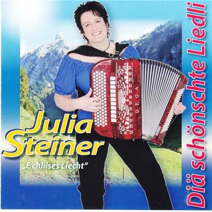 Julia Steiner - E Chliises Liecht - Diä Schönschte Liedli