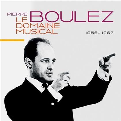 Pierre Boulez (*1925) - Le Domaine Musical 1956-1967 (10 CDs)
