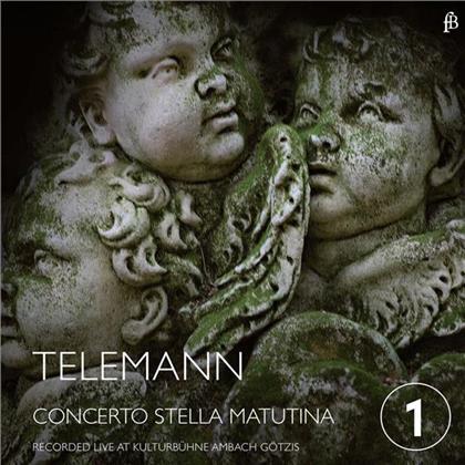 Concerto Stella Matutina, Georg Philipp Telemann (1681-1767), Wolfram Schurig, Barbara Meditz & Herbert Walser-Breuss - Conerto A 10 TWV 54:F1, A 6 TWV 52:F1, A3 TWV 42:F14, Ouverture TWV 55:F3