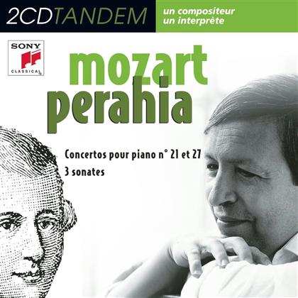 Wolfgang Amadeus Mozart (1756-1791) & Murray Perahia - Pianconcertos 21 & 27 / Pianosonata 11 - 2cd (2 CDs)