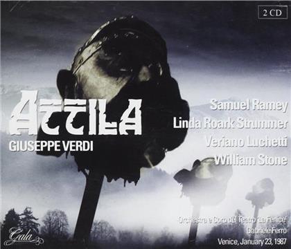 Samuel Ramey, William Stone, Linda Roard Strummer, Veriano Luchetti, … - Attila + Bonus Tracks Abbado Dirigiert - Venice, January 23, 1987 (2 CDs)