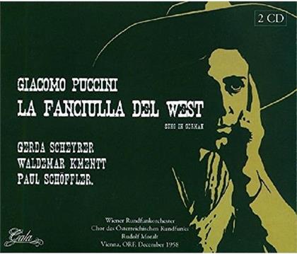 Gerda Scheyrer, Waldemar Kmentt, Paul Schöffler, Giacomo Puccini (1858-1924), … - La Fanciulla Del West - Deutsch gesungen, Vienna ORF, December 1958 (2 CDs)