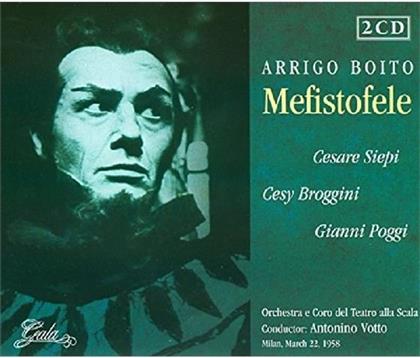Cesare Siepi, Cesy Broggini, Gianni Poggi, Arrigo Boito (1842-1918), Antonino Votto, … - Mefistofele (2 CDs)