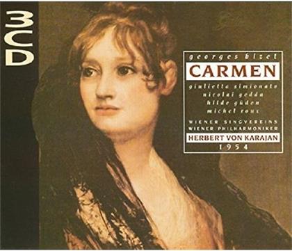 Giulietta Simionato, Nicolai Gedda, Hilde Güden, Michel Roux, … - Carmen + Bonus Track - Wien, 8.10.1954 (3 CDs)