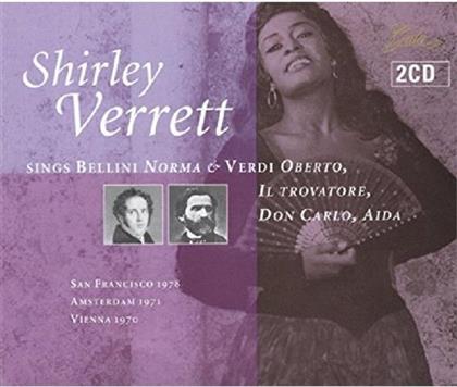 Vincenzo Bellini (1801-1835), Giuseppe Verdi (1813-1901) & Shirley Verrett - Sings Bellini & Verdi (2 CDs)